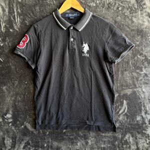 USPA Big Pony #3 Polo Size M Color Black